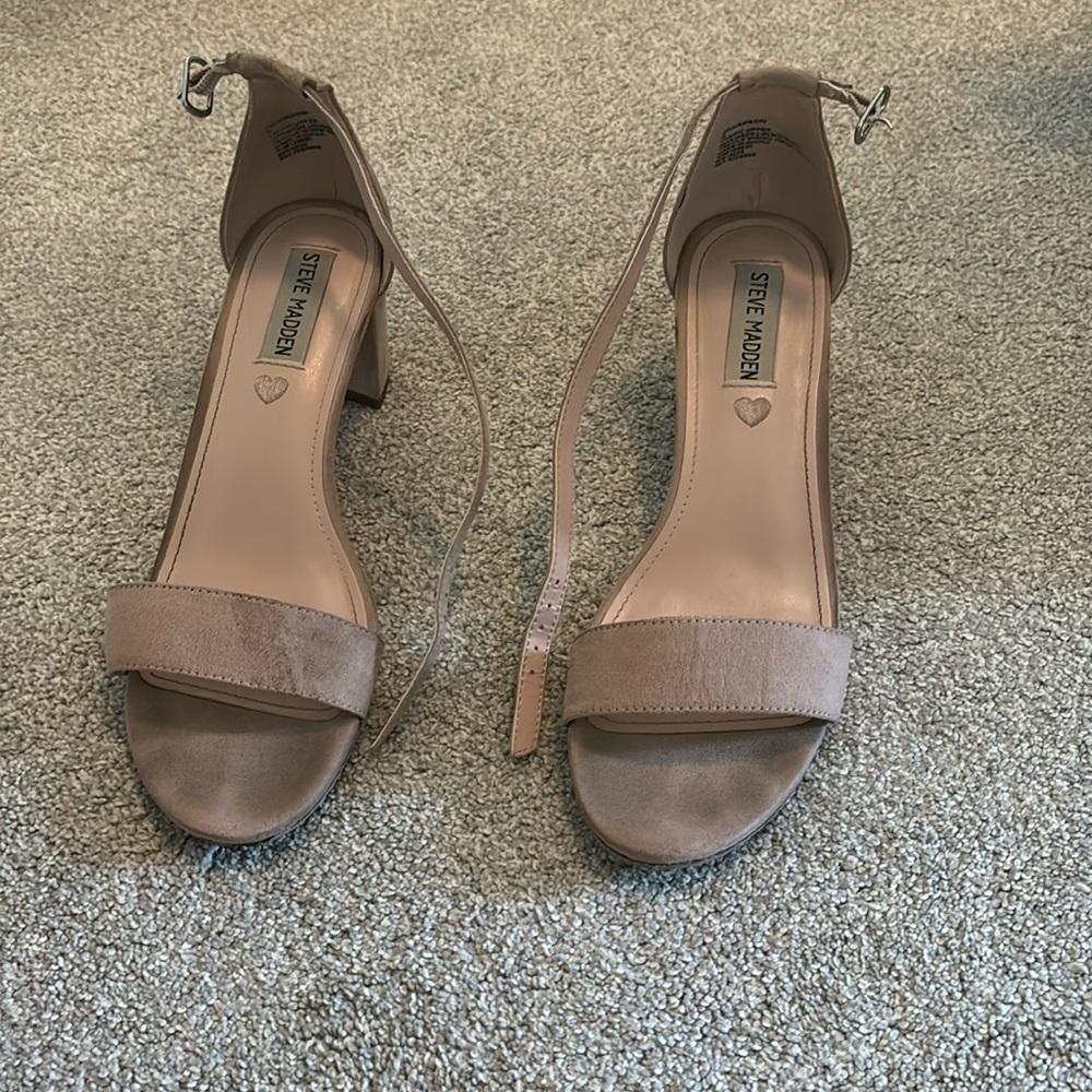 Tan Steve Madden Heels